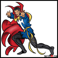 How to Draw Doctor Strange
