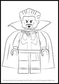 How to Draw Lego Doctor Strange