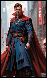 How to Draw Doctor Strange with Pencil | Step-by-Step Tutorial | Marvel Superheroes