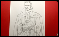 How to Draw Doctor Strange