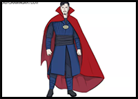 How to Draw Doctor Strange