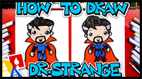 How to Draw Dr. Strange