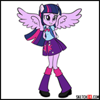 How to Draw Twilight Sparkle | Equestria