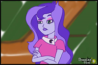 How to Draw Vice Principal Luna from Equestria Girls