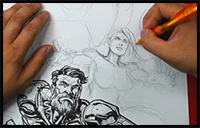 Drawing Marvel Rival's Fantastic Four in a Marvel Style!