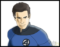How to Draw Mr. Fantastic from Fantastic