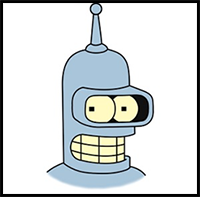 Learn how to Draw Bender