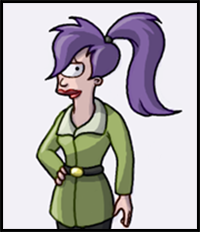 How to Draw Leela from Futurama