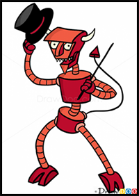 How to Draw Robot Devil, Futurama