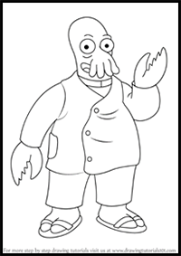 How to Draw Zoidberg from Futurama