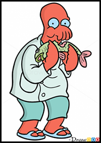 How to Draw Dr. Zoidberg, Futurama