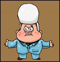 How to Draw 'Lil Gideon from Gravity Falls