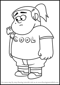 How to Draw Grenda from Gravity Falls