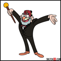 How to Draw Stan Pines