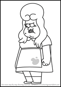 How to Draw Lazy Susan from Gravity Falls