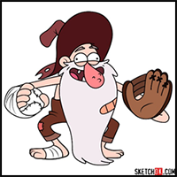 How to Draw Old Man McGucket