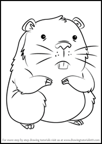 How to Draw Cheekums from Gravity Falls