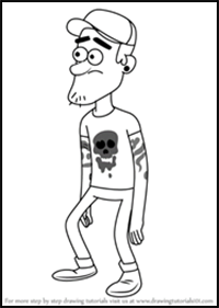 How to Draw Nate from Gravity Falls