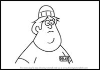 How to Draw Deuce from Gravity Falls