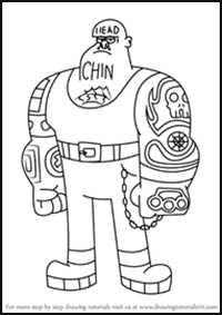 How to Draw Tats from Gravity Falls