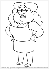 How to Draw Sassica from Gravity Falls