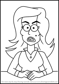 How to Draw Shandra Jimenez from Gravity Falls