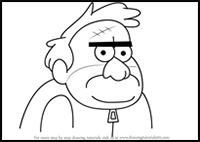 How to Draw Rico from Gravity Falls