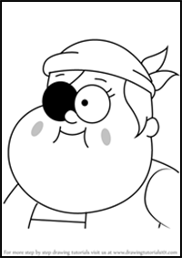How to Draw Gorney from Gravity Falls
