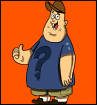 How to Draw Soos from Gravity Falls