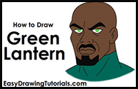 How to Draw Green Lantern