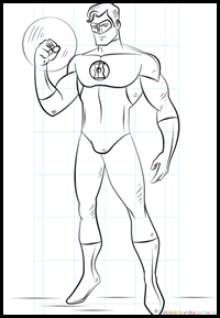 How to Draw Green Lantern