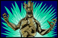 How to Draw Groot from Guardians o the Galaxy