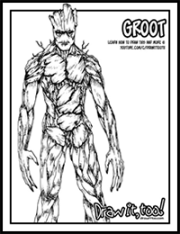 Groot (Guardians of the Galaxy) Tutorial