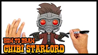 Draw Starlord | Guardians of the Galaxy