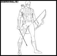 How to Draw Hawkeye