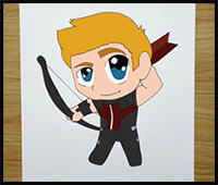 How to Draw Hawkeye