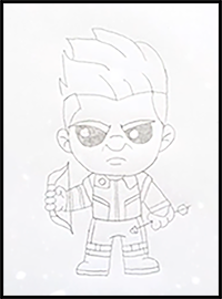 How to Draw Hawkeye
