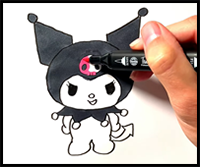 How to Draw Kuromi
