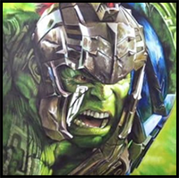 How to Draw Hulk from the movie ‘Thor: Ragnarok’