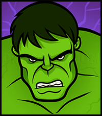 How to Draw the Hulk Easy
