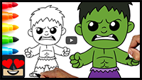 How to Draw the Hulk