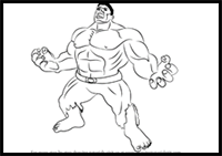 How to Draw Angry Hulk