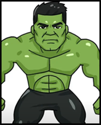 How to Draw Professor Hulk