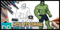 How to Draw Hulk from Infinity War