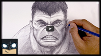 How to Draw The Hulk | Sketch Tutorial