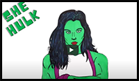 How to Draw She Hulk