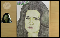SHE HULK How to Draw