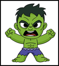 How to Draw The Hulk | The Avengers