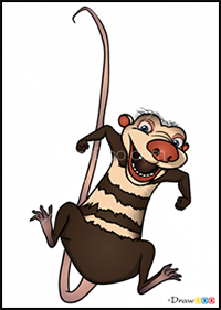 How to Draw Crash, Ice Age