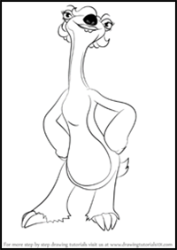 How to Draw Francine from Ice Age